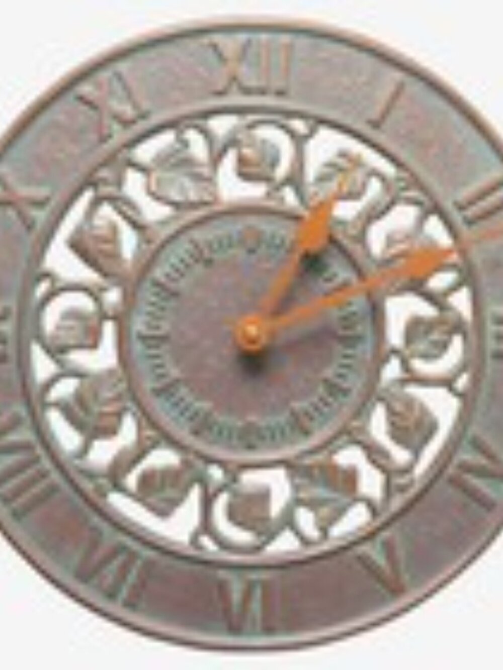 01281 Ivy Silhouette Clock Vintage Times & Seasons Whitehall Ivy Clock